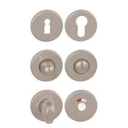 Okrúhle rozety Strieborný BA