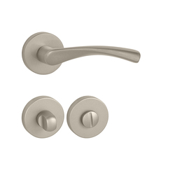 Kľučky na okrúhlych rozetách Strieborný FROSIO BORTOLO