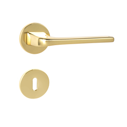 Kľučka na dvere TI - DARA - R 4007 5S ZLL - zlatá lesklá (01) | MP-KOVANIA.sk