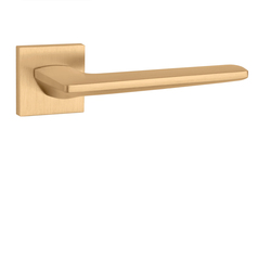 Kľučky na hranatých rozetách Zlatý APRILE