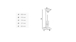 Držiaky toaletného papiera Strieborný SMEDBO