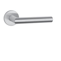 Kľučky na okrúhlych rozetách Strieborný APRILE