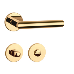 Kľučky na okrúhlych rozetách Zlatý APRILE