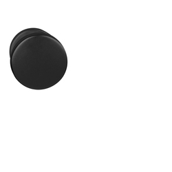 Guľa na dvere BA - GUĽA PEVNÁ - R CIM - čierna matná (N) | MP-KOVANIA.sk