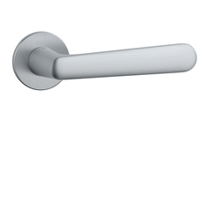 Kľučky na okrúhlych rozetách Strieborný APRILE