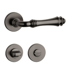 Kľučky na okrúhlych rozetách Sivý APRILE