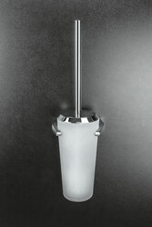 WC kefy s nádobou Strieborný COLOMBO