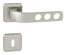 Kľučka na dvere MI - SUN 3 - HR NIM.LL - nikel matný (NS) | MP-KOVANIA.sk