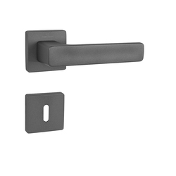 Kľučka na dvere CE - FLAT - HR GRM - grafit matný (MP67) | MP-KOVANIA.sk