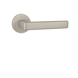 Kľučky na okrúhlych rozetách Strieborný Tupai