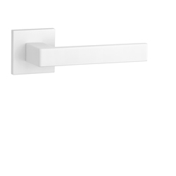 Kľučky na hranatých rozetách Biely APRILE