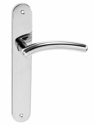 Kľučky na oválnych štítoch Strieborný Tupai