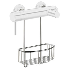 Košíky do sprchy Strieborný SMEDBO