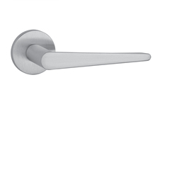 Kľučky na okrúhlych rozetách Strieborný APRILE