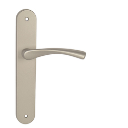 Kľučky na oválnych štítoch Strieborný MPK