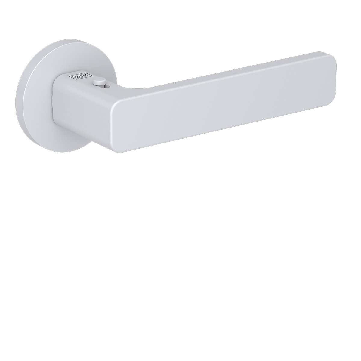 Kľučka na dvere GK - VAYA 265 MINIMAL MODERN - R S2L s uzamykaním BIM - biela matná | MP-KOVANIA.sk