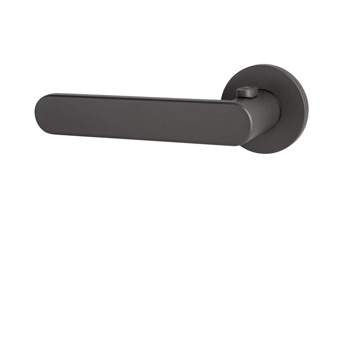 TI - ROUND - R 7S 3957 s uzamykaním, 38-45 mm kľučka/kľučka s uzamykaním ľavá Grafit matný