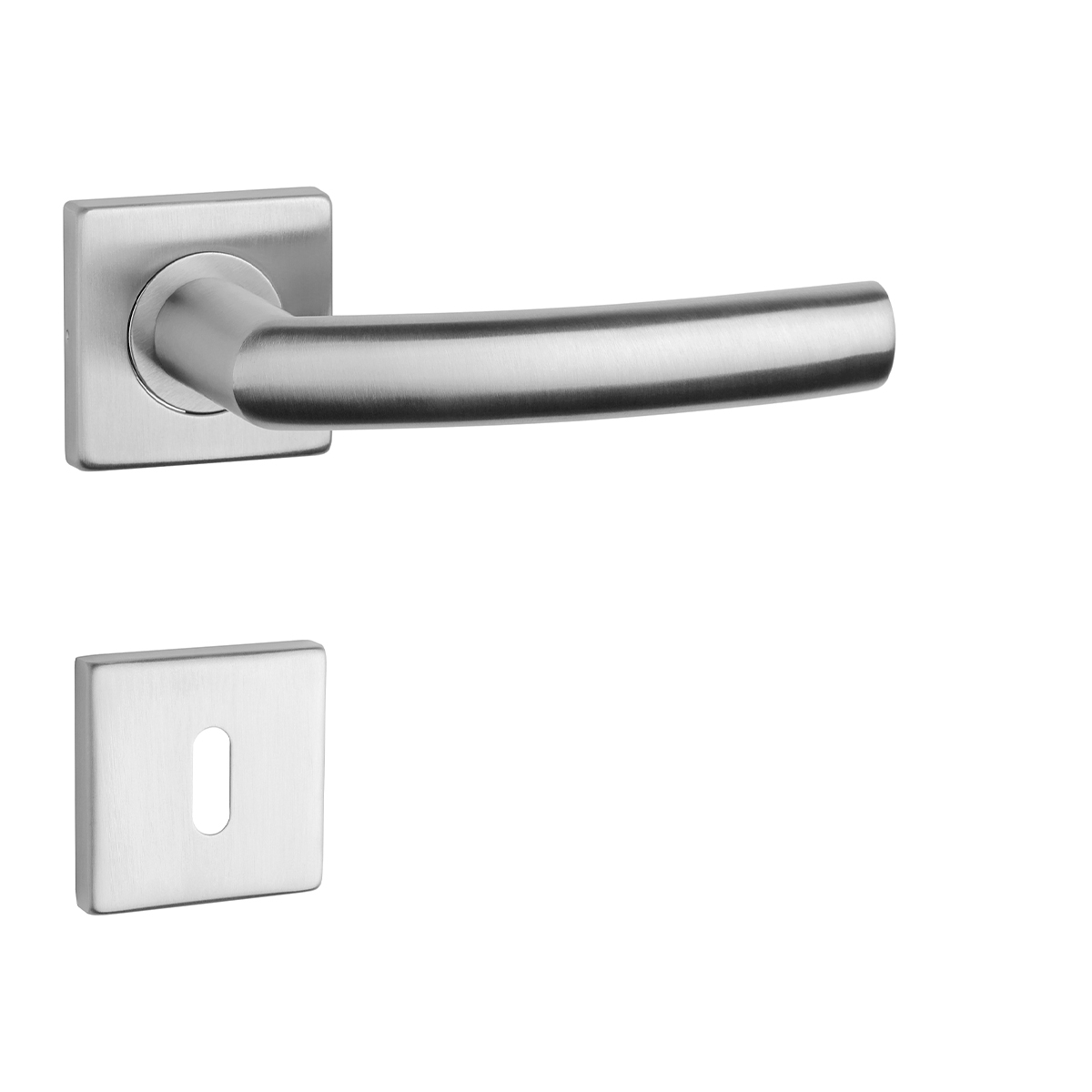 SM - KVADRAT - HR 1706 kľučka/kľučka Nerez matná
