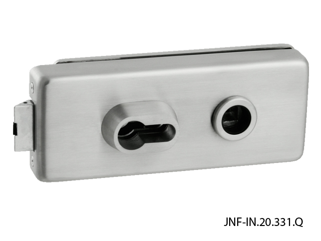 JNF - Q Kovanie na sklenené dvere protikus na pasívne krídlo, JNF-IN.20.333.Q