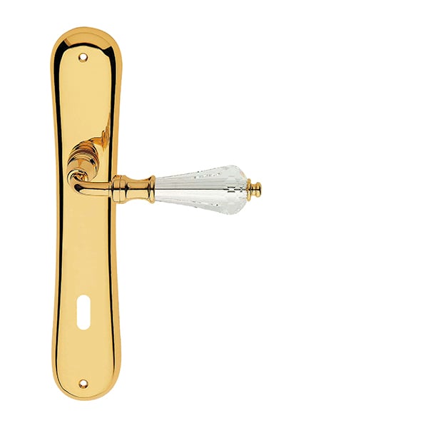 LI - VERONICA - SO kľučka/kľučka WC 72 mm Zlatá lesklá