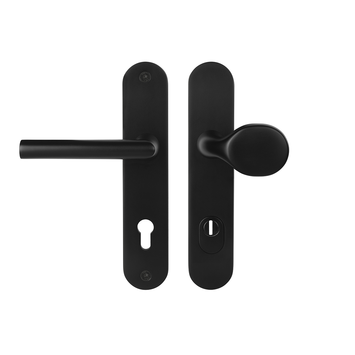 MPK - SECURO A01 PLUS - SO M1 FAVORIT madlo/kľučka 72 mm Čierna matná