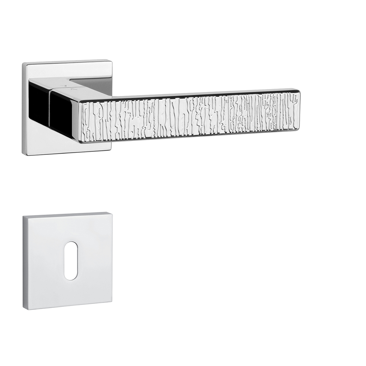 Kľučka na dvere AS - AMARYLIA - HR 7S CHL - chróm lesklý (LC) | MP-KOVANIA.sk