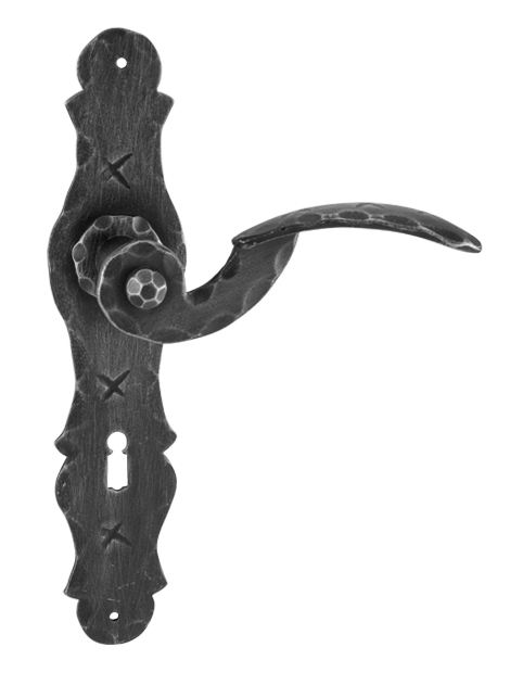 GALBUSERA | guľa/kľučka ľavá | 72 mm | Kované železo