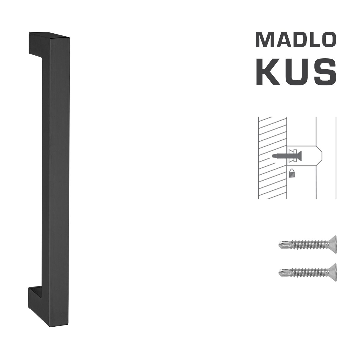 FT - MADLO kód K02K 25x25 mm ST ks 600 mm, 25x25 mm, 625 mm