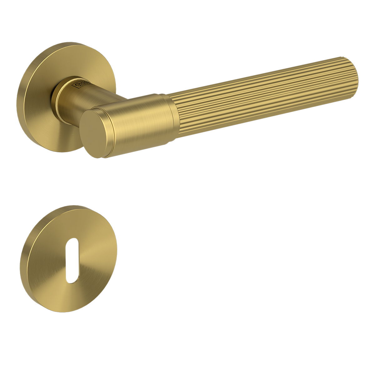 Kľučka na dvere GK - VAYA 136 ARIS - R ZLM - zlatá matná | MP-KOVANIA.sk