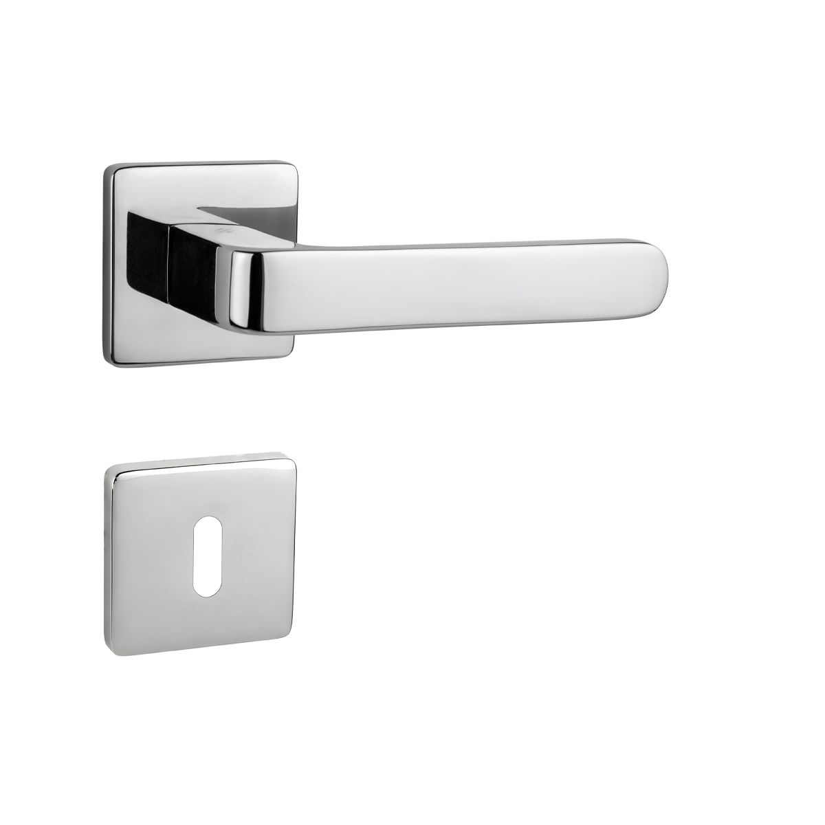 CB - FEDRA AC11 - HR kľučka/kľučka Chróm lesklý