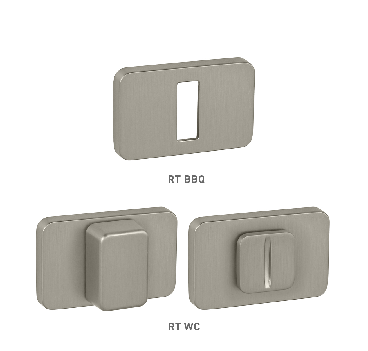 Rozeta ku kľučke MPK - ROZETA GRANDERA - RT NIM - nikel matný (MSN) | MP-KOVANIA.sk