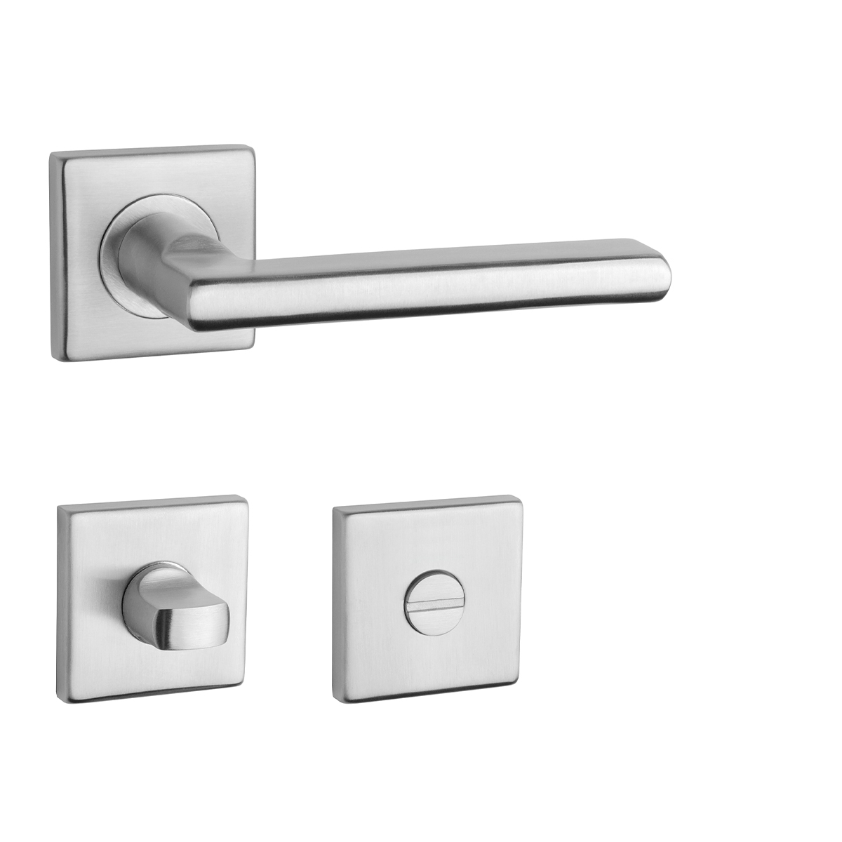 SM - KVADRAT - HR 1702 kľučka/kľučka Nerez matná