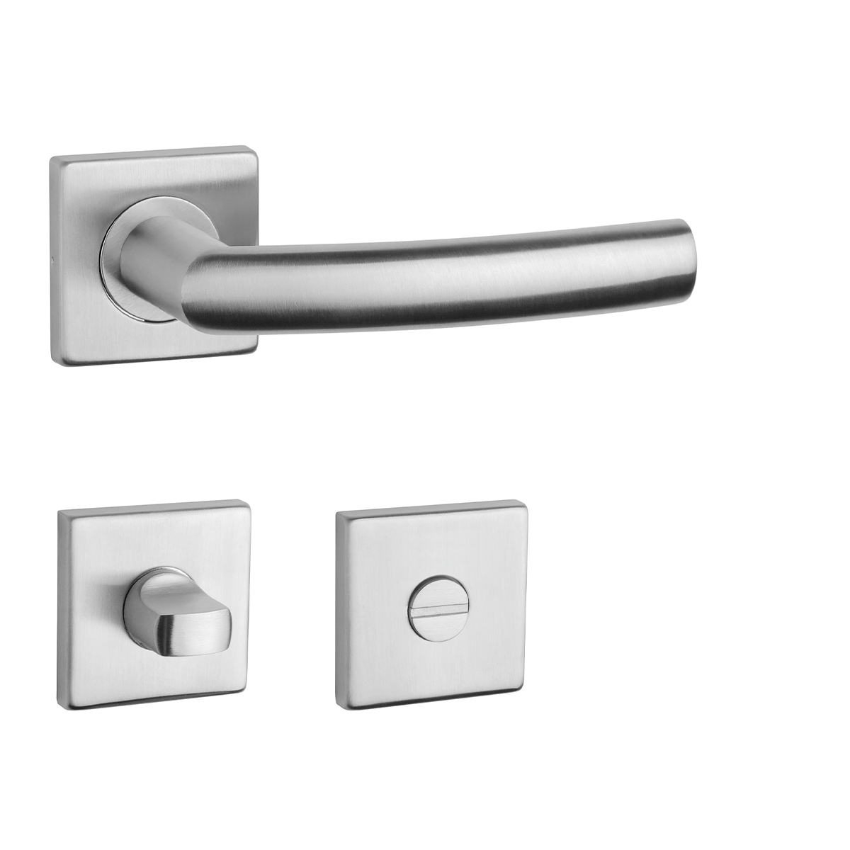 SM - KVADRAT - HR 1706 kľučka/kľučka Nerez matná