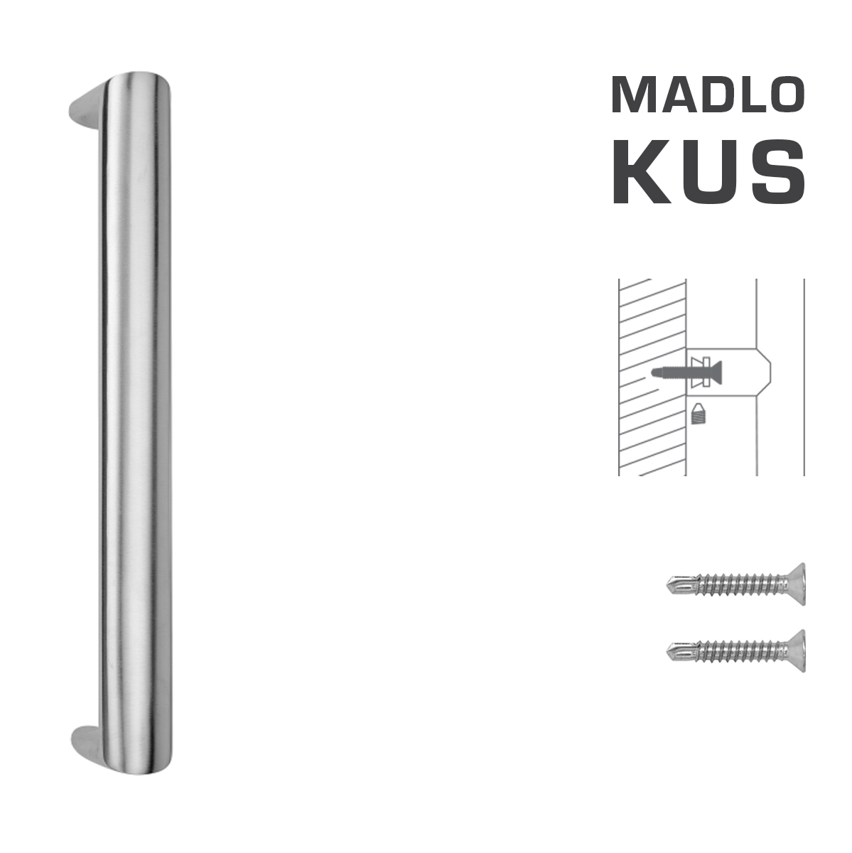 FT - MADLO kód K40 40x20 mm ST ks 800 mm, 40x20 mm, 820 mm