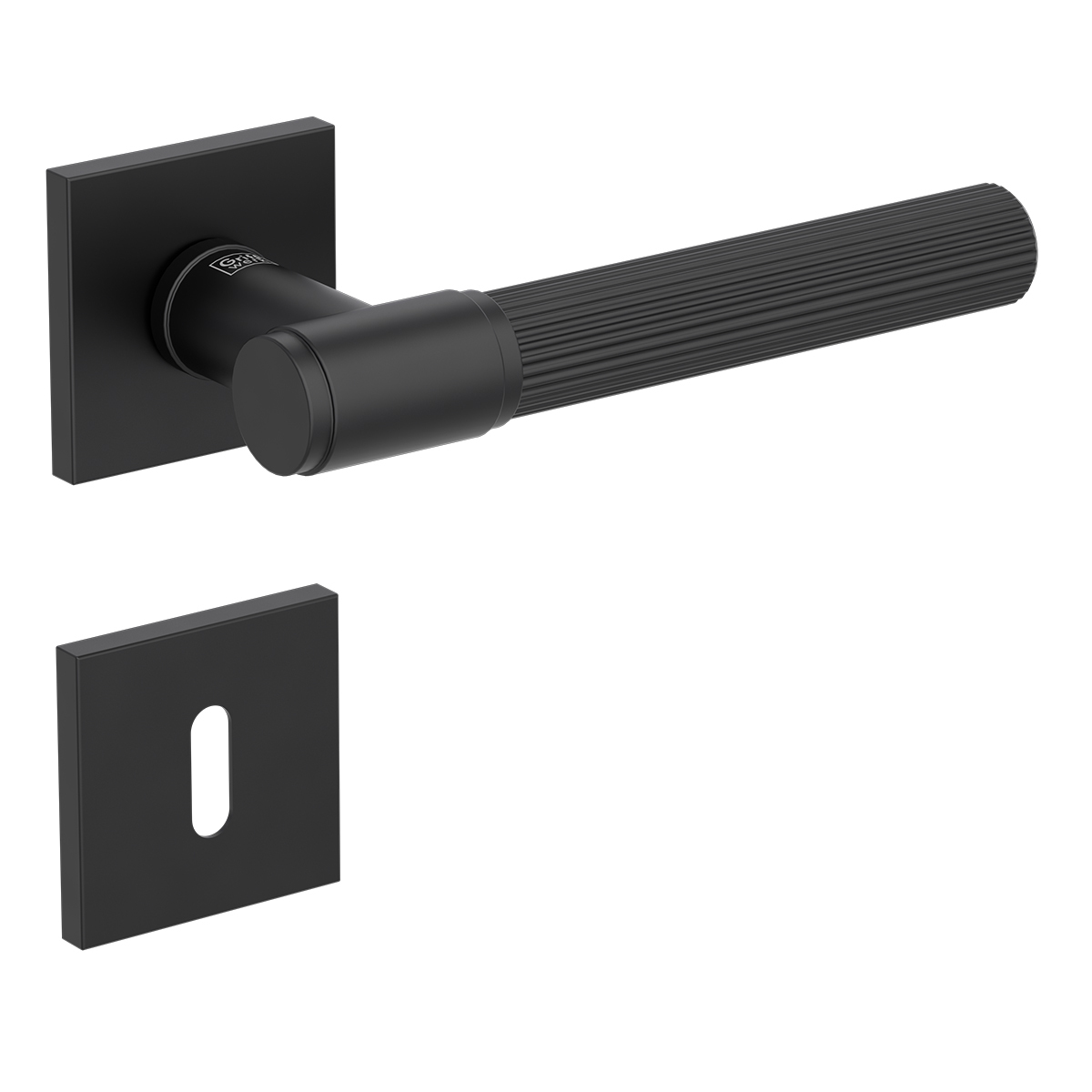 Kľučka na dvere GK - VAYA 136 ARIS - HR CIM - čierna matná (GS) | MP-KOVANIA.sk