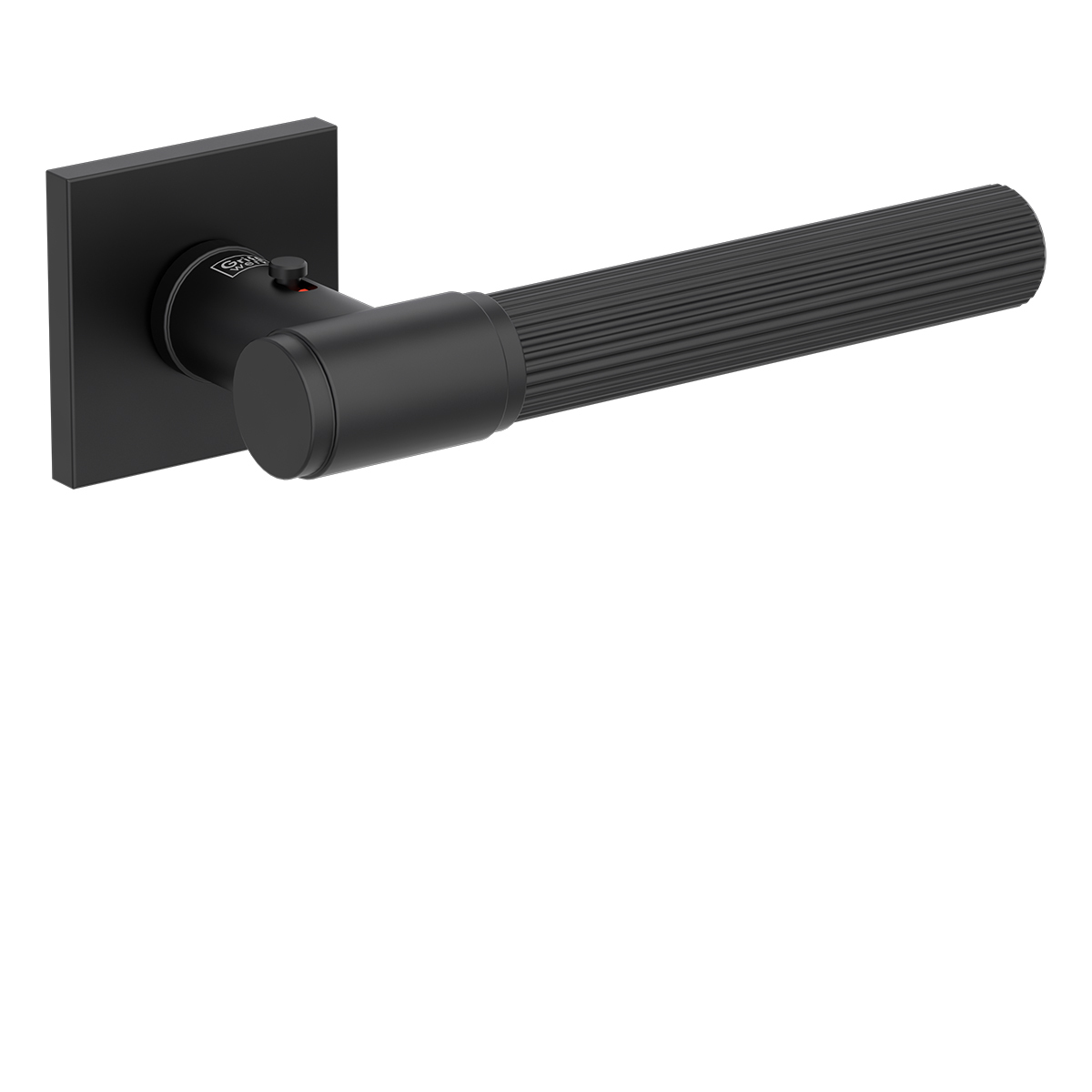 Kľučka na dvere GK - VAYA 136 ARIS - HR S2L s uzamykaním CIM - čierna matná (GS) | MP-KOVANIA.sk