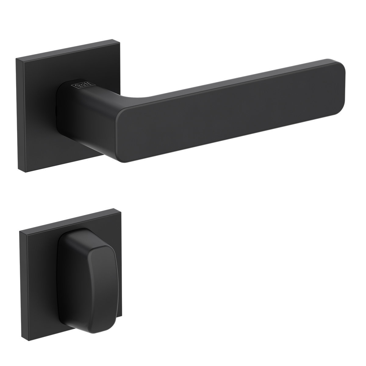 E-shop GK - VAYA 265 MINIMAL MODERN - HR kľučka/kľučka Čierna matná