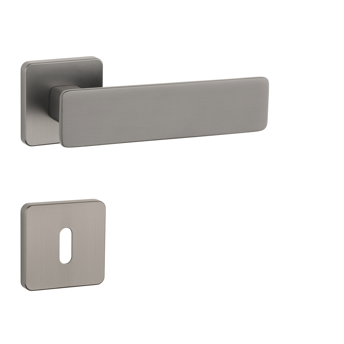 Kľučka na dvere AS - NOEMIA - HRR 7S GRM - grafit matný (GYM) | MP-KOVANIA.sk