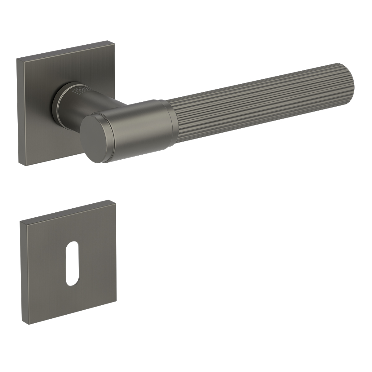 Kľučka na dvere GK - VAYA 136 ARIS - HR ANM - antracit matný (KG) | MP-KOVANIA.sk