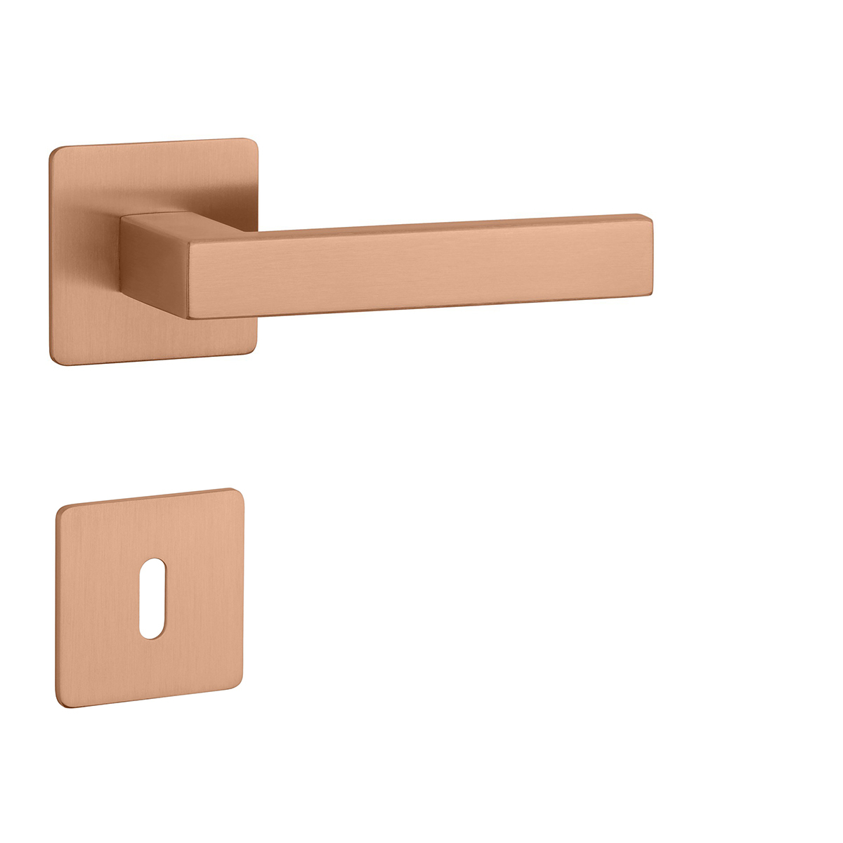 SH - KVADRAT - HR 1760 3SM kľučka/kľučka Meď matná