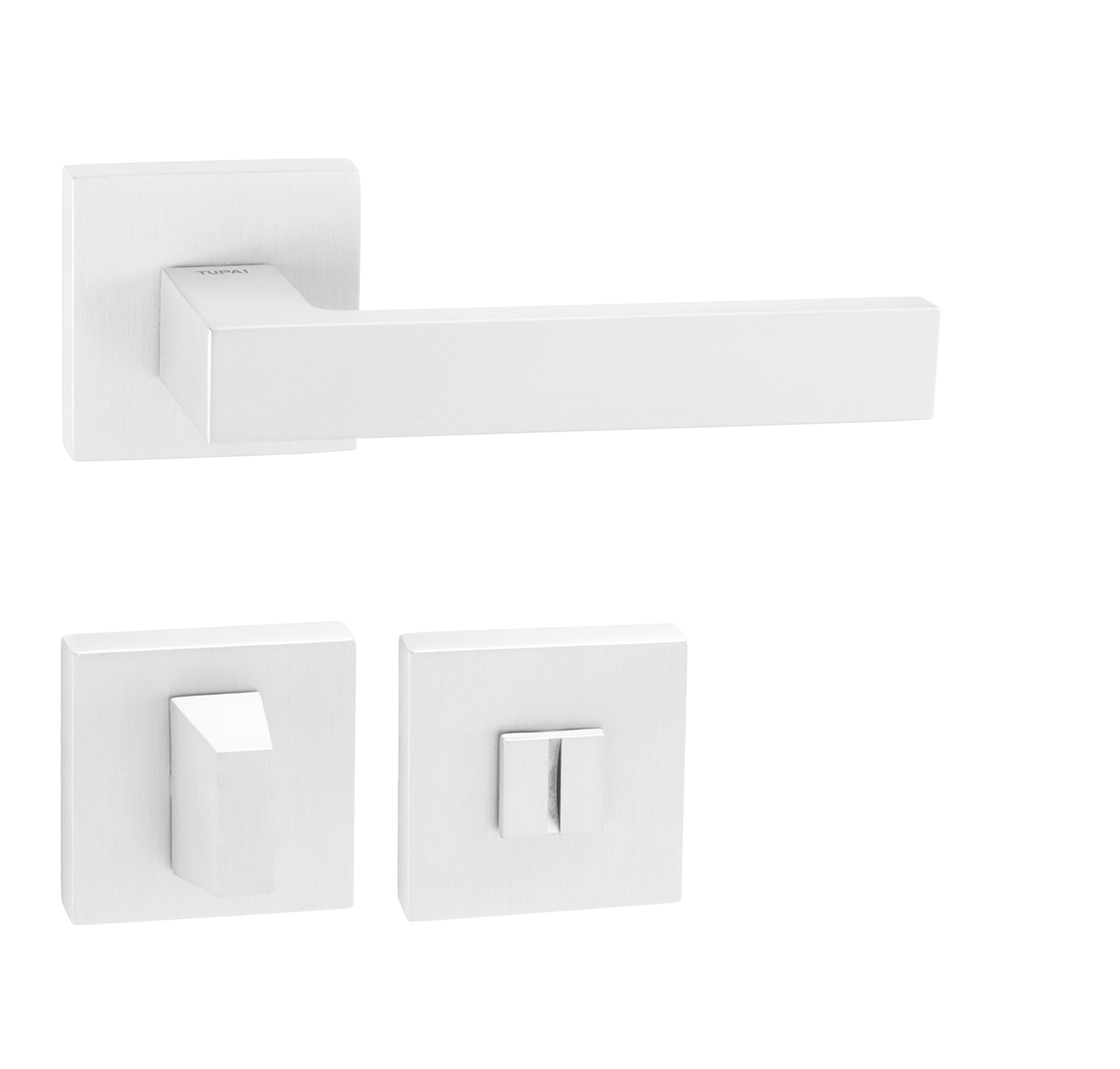 TI - SQUARE - HR 2275Q kľučka/kľučka Biela matná