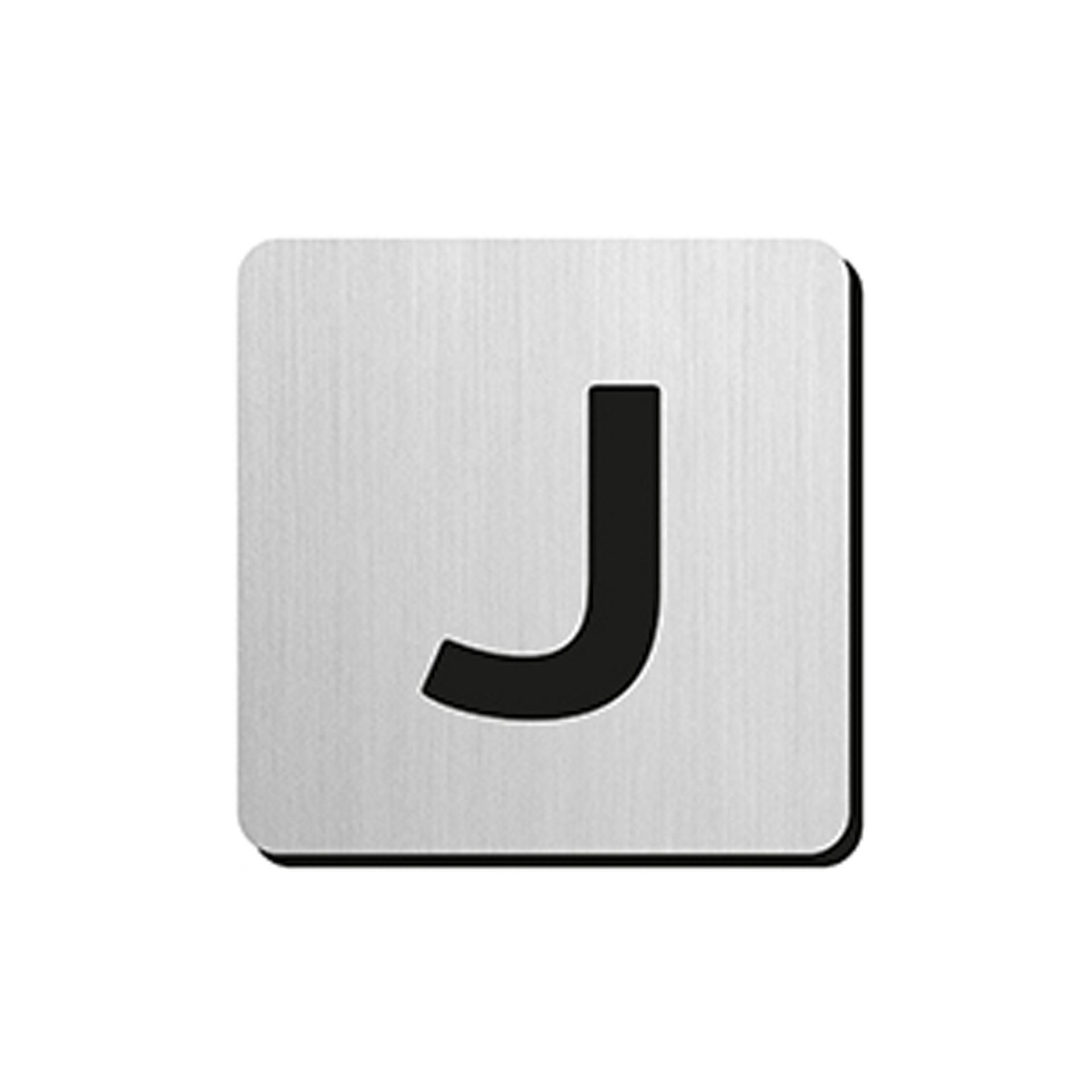 E-shop JNF - PIKTOGRAM PÍSMENO "J" - IN.34.300 - 75 mm - nalepovacie 75 mm