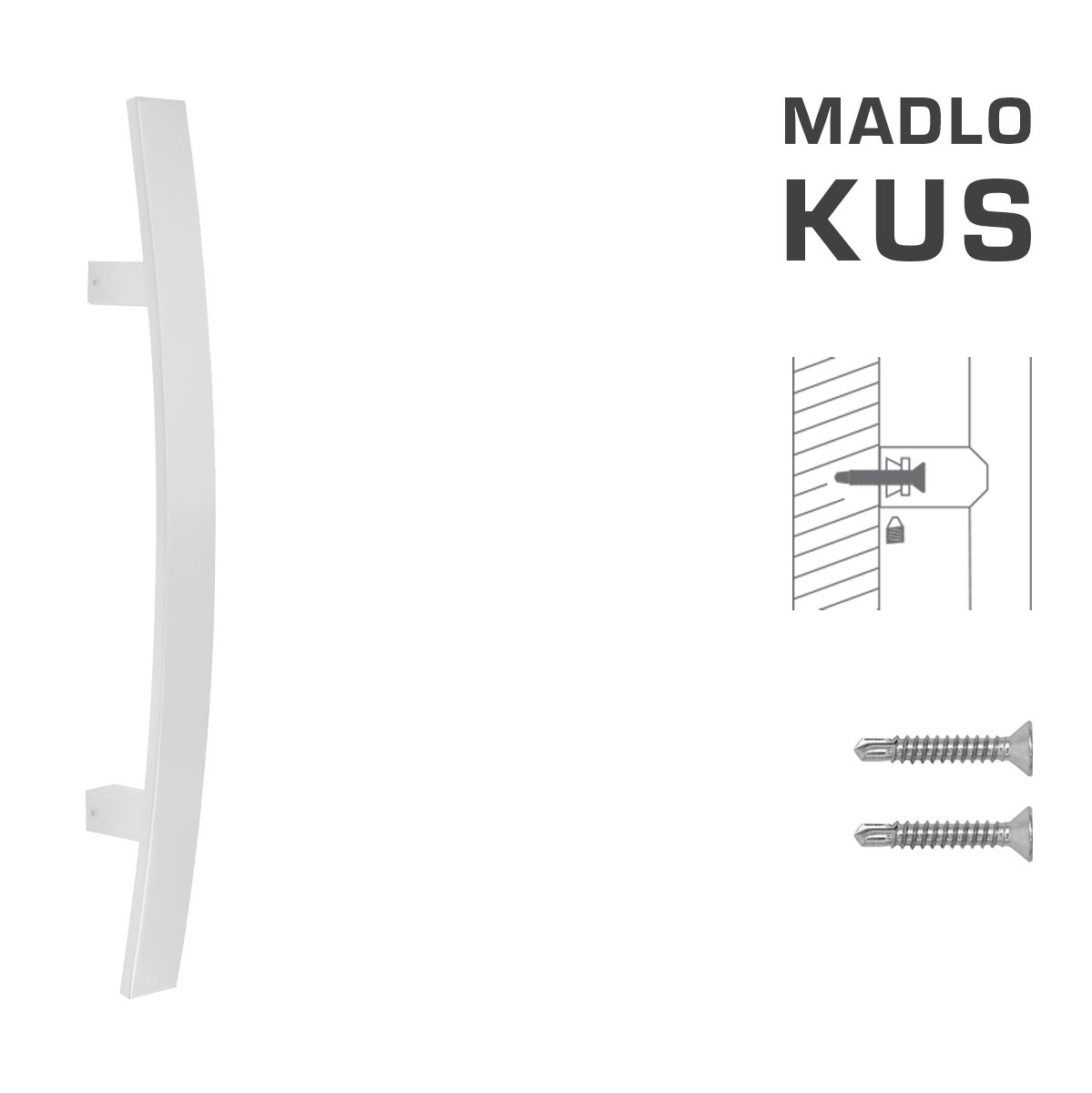 FT - MADLO kód K41C 40x10 mm ST ks 400 mm, 40x10 mm, 600 mm