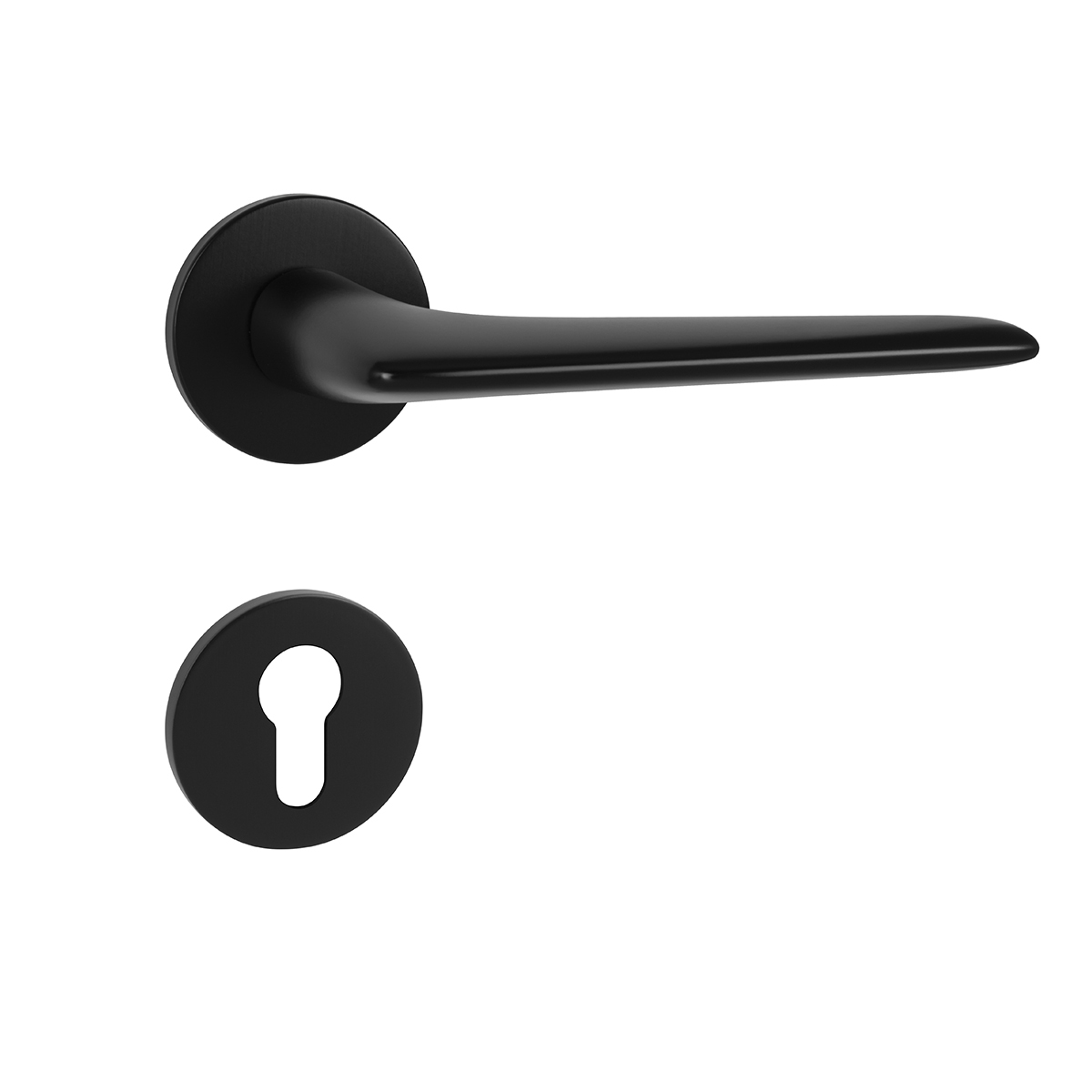 TI - OPTIMAL - R 4164 5S kľučka/kľučka Čierna matná