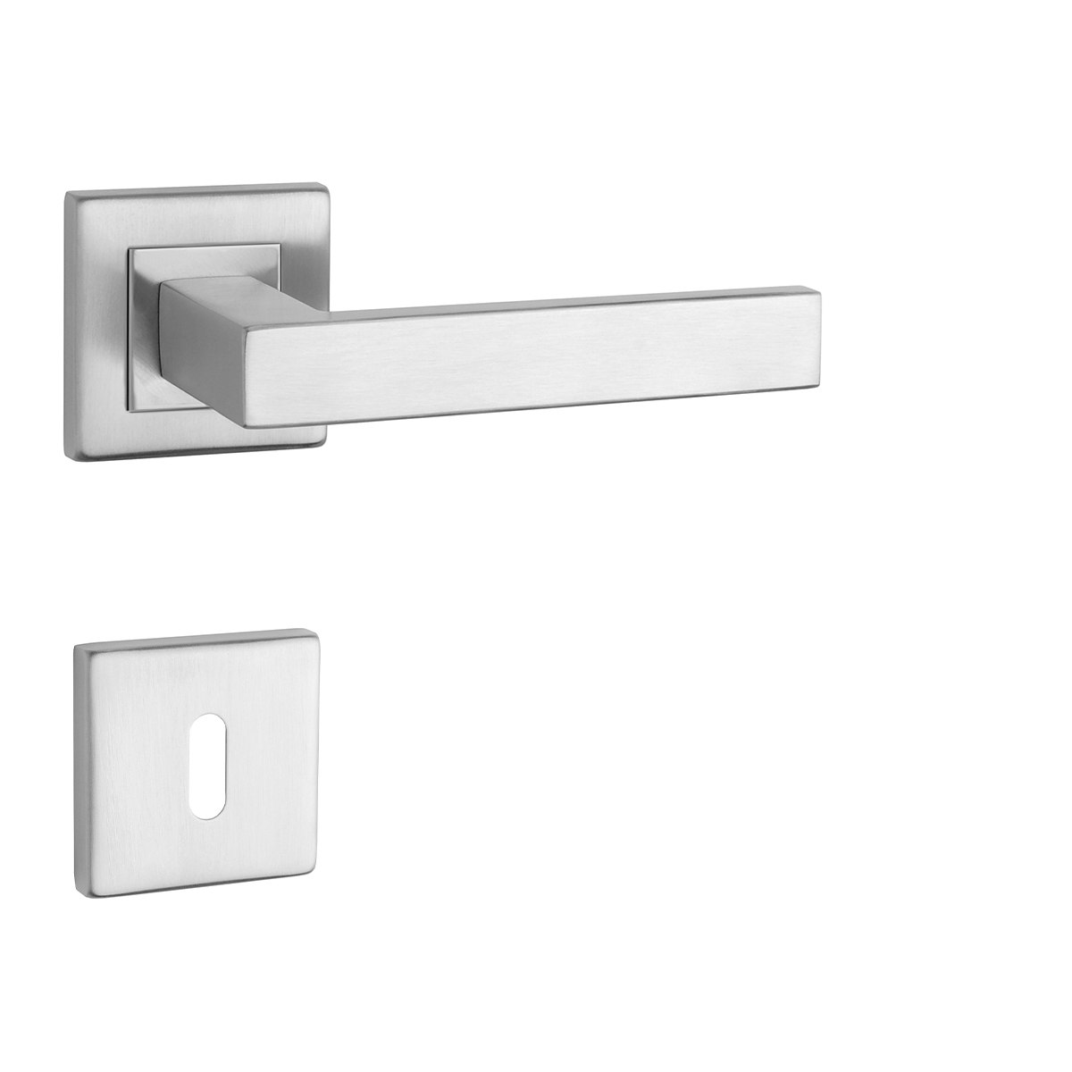 SM - KVADRAT - HR 1703 kľučka/kľučka Nerez matná