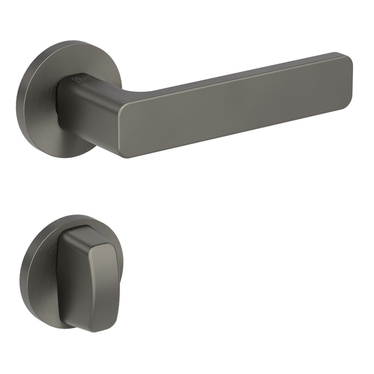 Kľučka na dvere GK - VAYA 265 MINIMAL MODERN - R ANM - antracit matný (KG) | MP-KOVANIA.sk