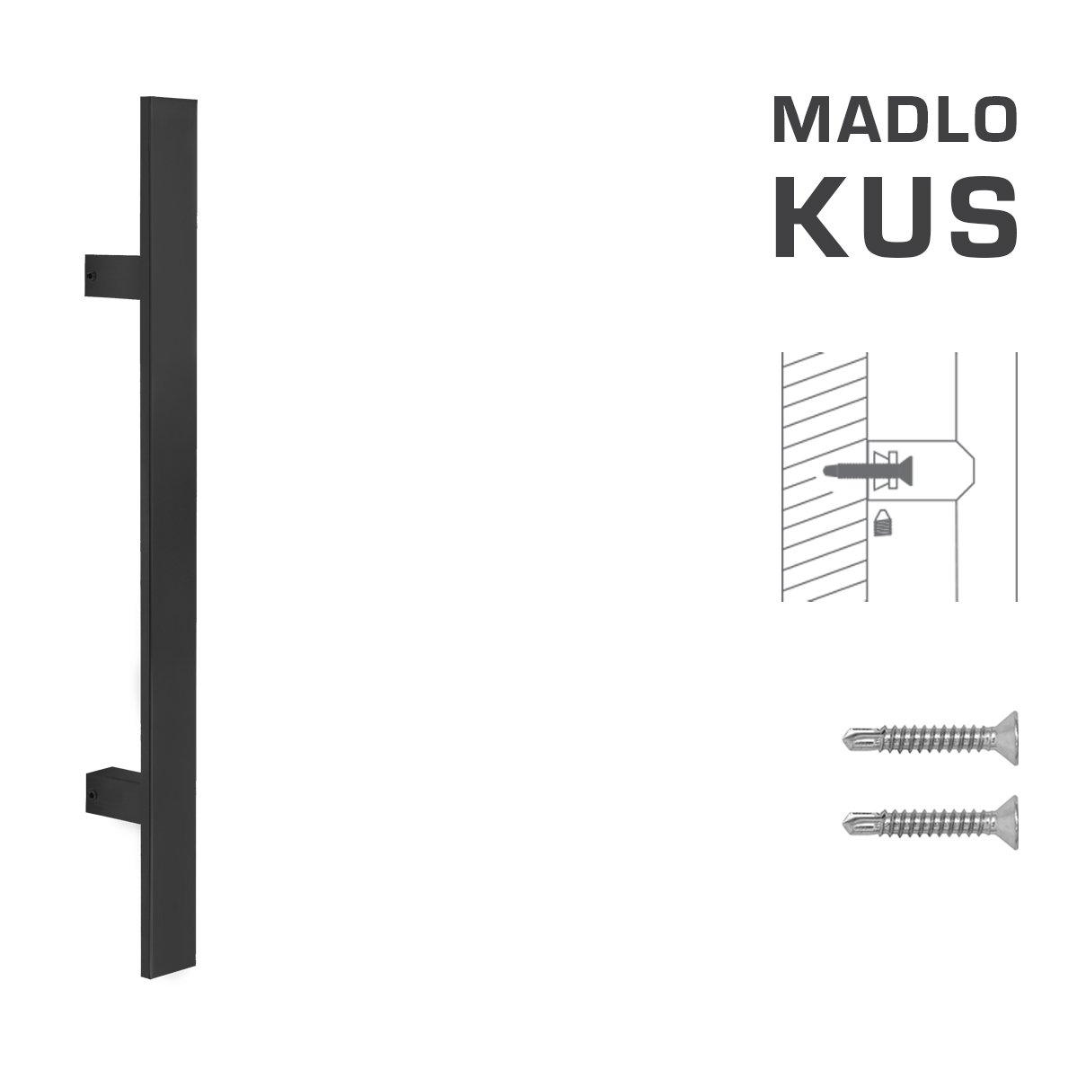 FT - MADLO kód K41S 40x10 mm ST ks 400 mm, 40x10 mm, 600 mm