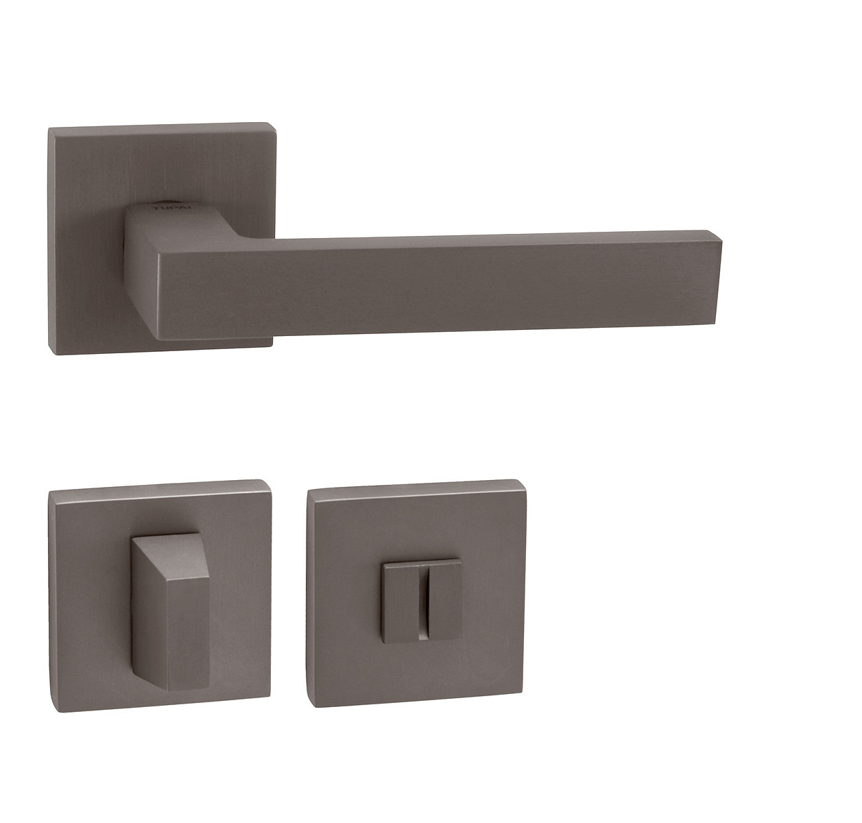 TI - SQUARE - HR 2275Q kľučka/kľučka Grafit matný