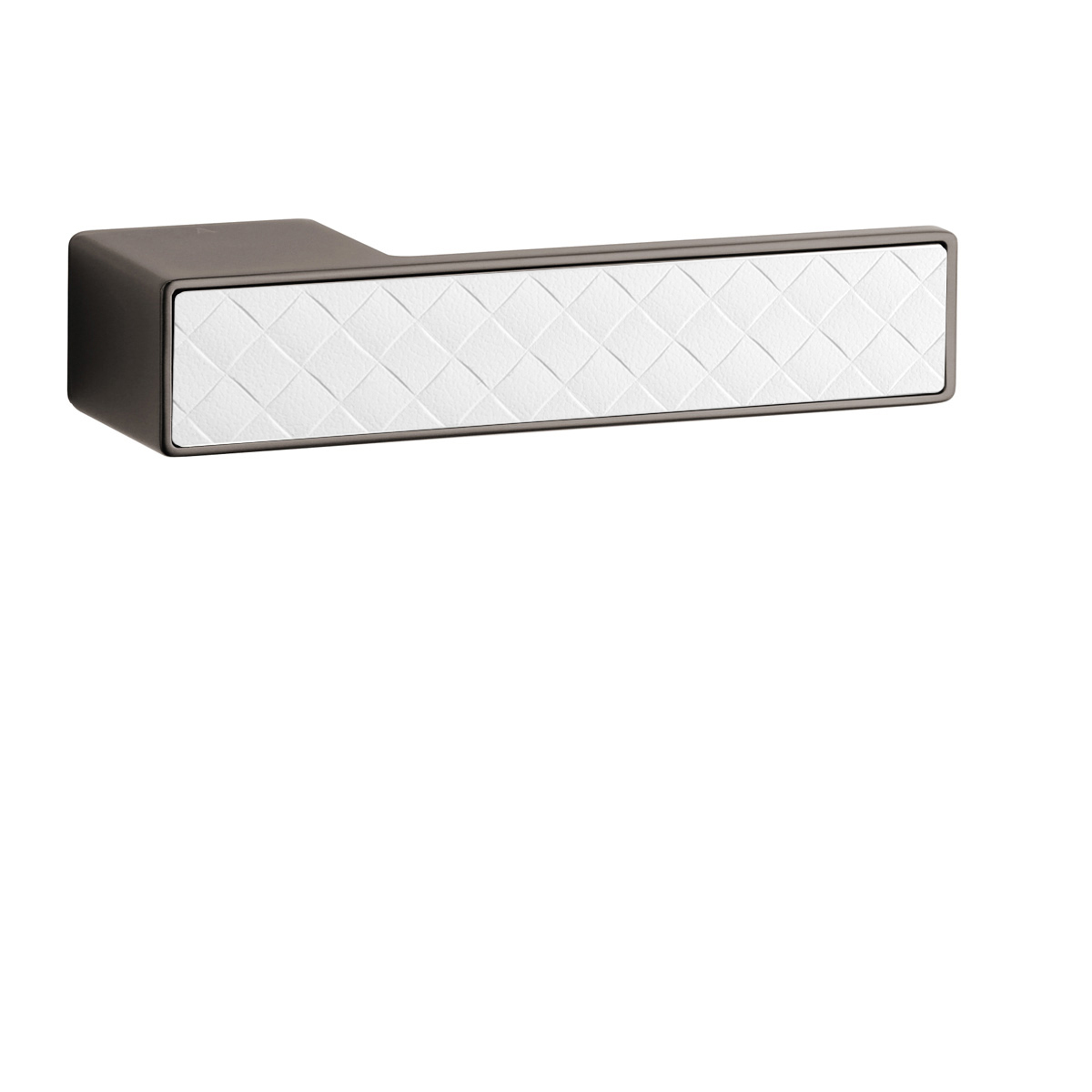 Kľučka na dvere ASG - HEDERA - RT GRM/BIM - grafit matný/biela matná DEKOR (GYM/WHITE) | MP-KOVANIA.sk