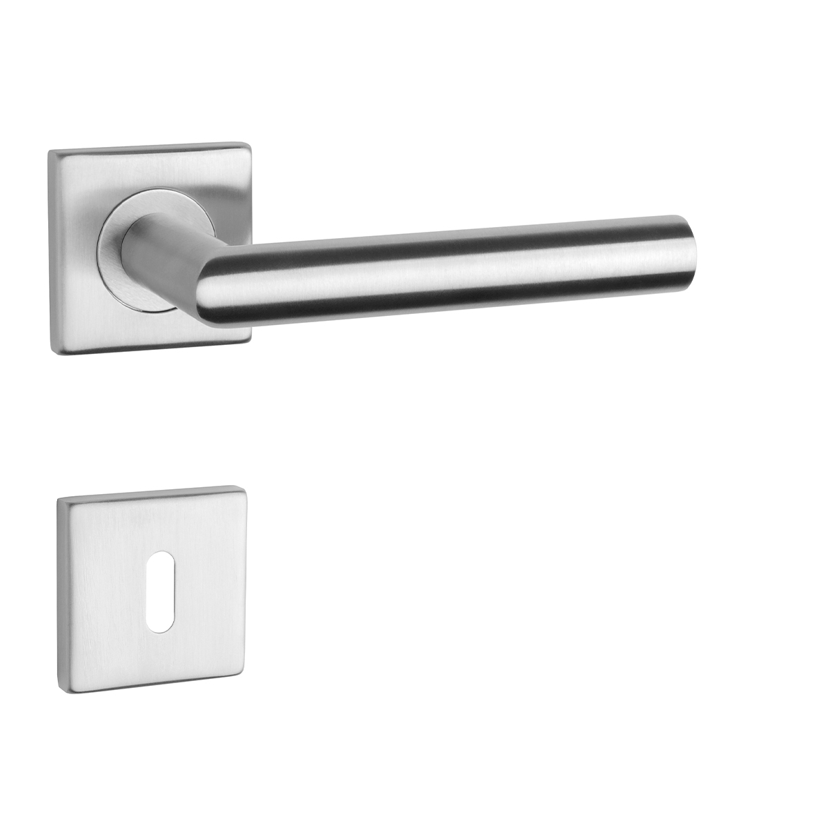 SM - KVADRAT - HR 1701 kľučka/kľučka Nerez matná